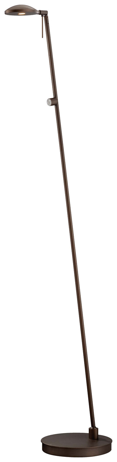 George Kovacs P4334-647 LED Floor Lamp, Copper Bronze Patina