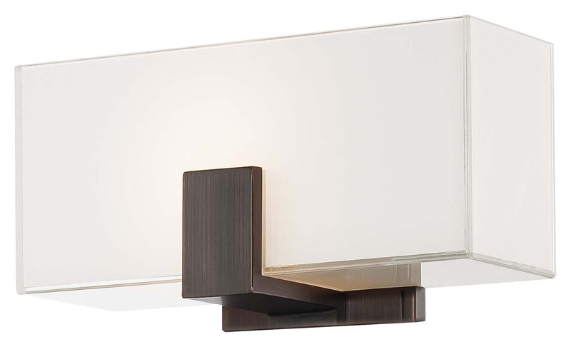 George Kovacs P5220-647 One Light Wall Sconce, Copper Bronze Patina