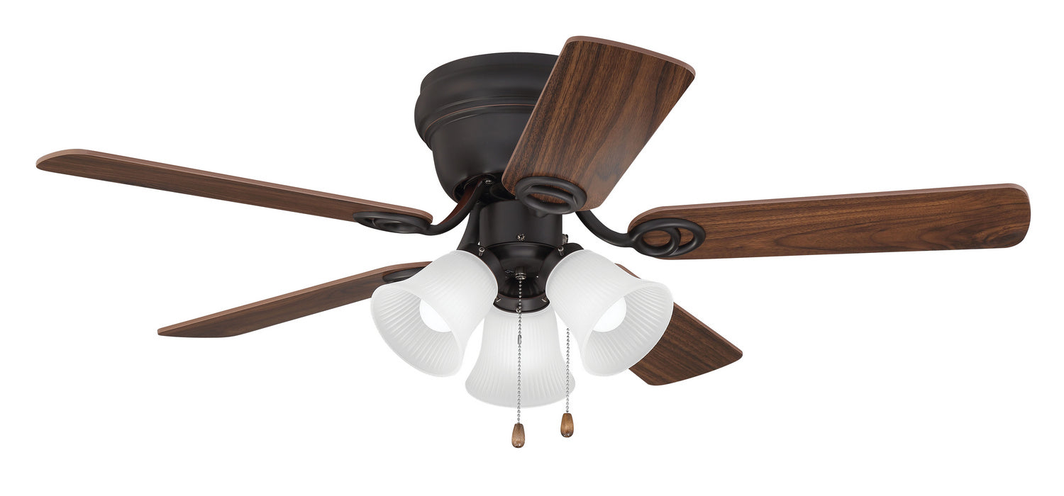 Craftmade WC42ORB5C3F 42"Ceiling Fan, Oil-Rubbed Bronze