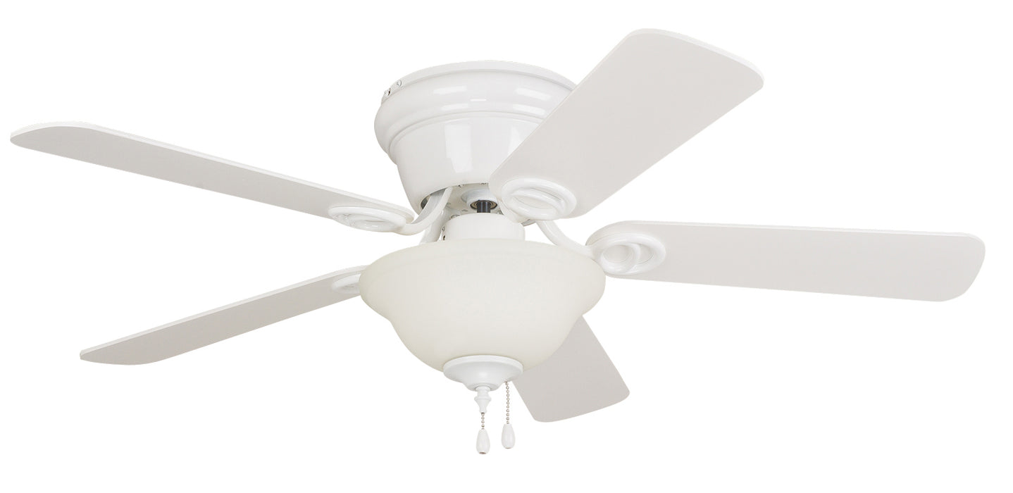 Craftmade WC42WW5C1 42"Ceiling Fan, White