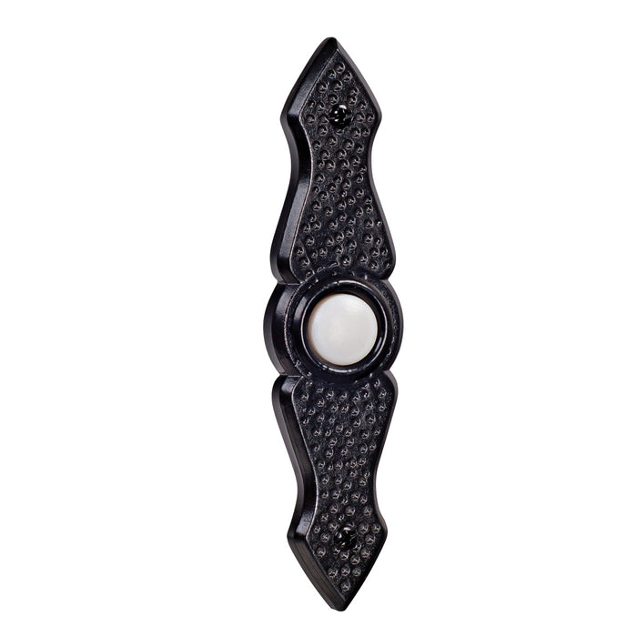 Craftmade BR7-B Large Spindle Lighted Push Button, Painted Black