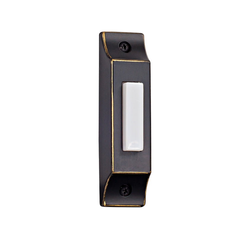 Craftmade BSCB-AZ Surface Mount Lighted Push Button, Antique Bronze