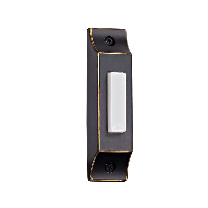 Craftmade BSCB-AZ Surface Mount Lighted Push Button, Antique Bronze