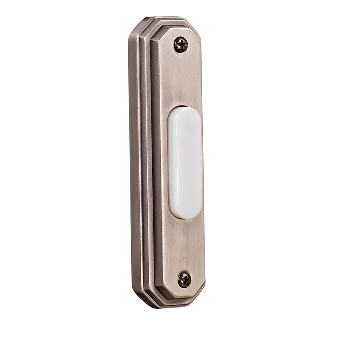 Craftmade BSOCT-AP Surface Mount Octagon Lighted Push Button, Antique Pewter