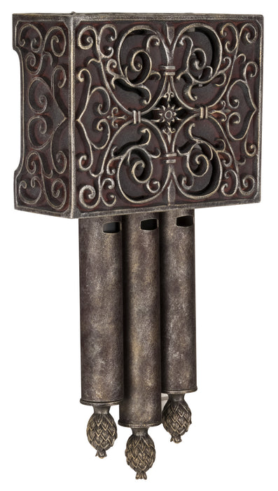 Craftmade CA3-RC Carved Short Chime, Renaissance Crackle