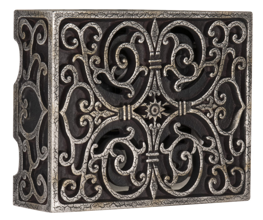 Craftmade CAB-RC Carved Box Chime, Renaissance Crackle