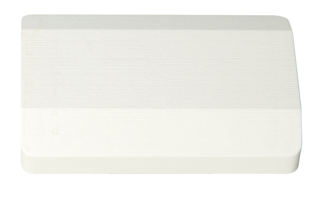 Craftmade CBR-W Basic Tapered Rectangle Chime, White