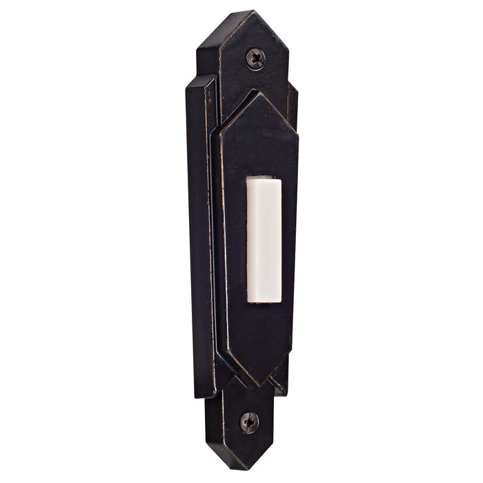 Craftmade PB3032-AZ Surface Mount Contemporary Lighted Push Button, Antique Bronze