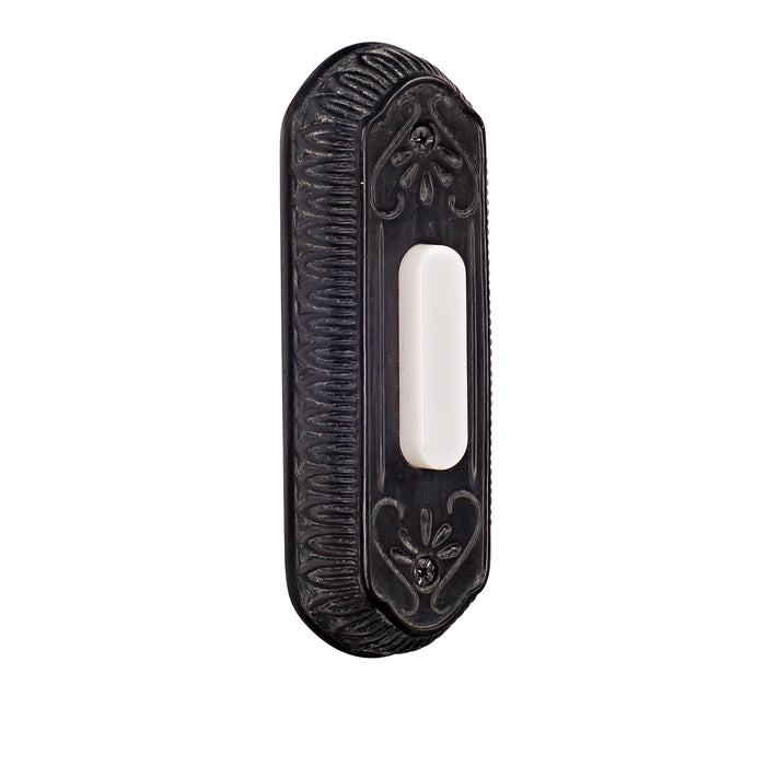 Craftmade PB3034-WB Surface Mount Designer Lighted Push Button, Weathered Black