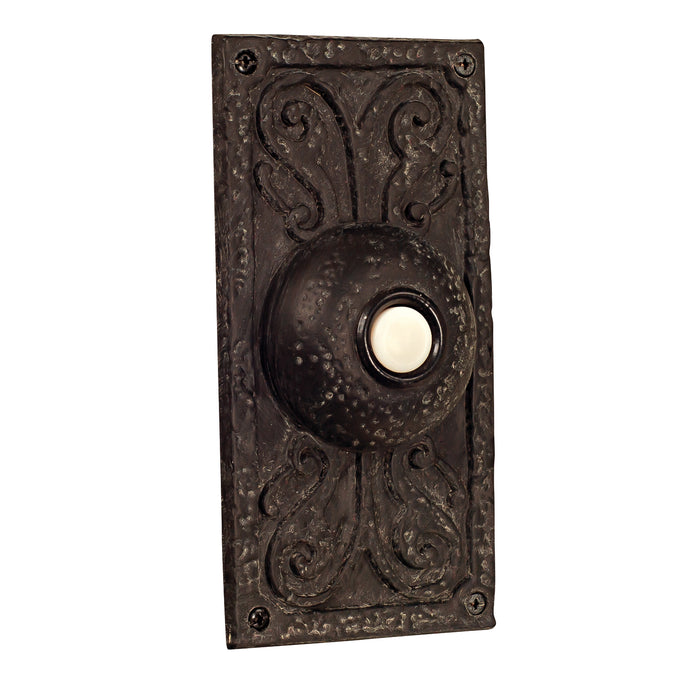 Craftmade PB3037-WB LED Lighted Push Button, Weathered Black