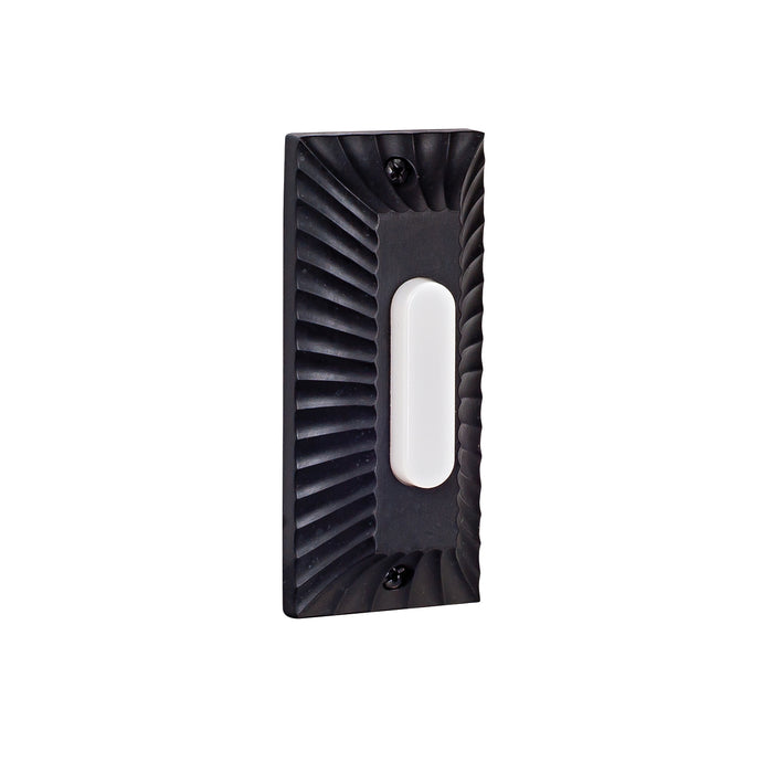 Craftmade PB4043-WB Surface Mount Lighted Push Button, Weathered Black