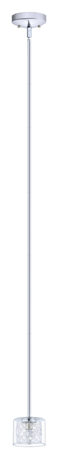 Eglo USA 200268A One Light Pendant, Chrome