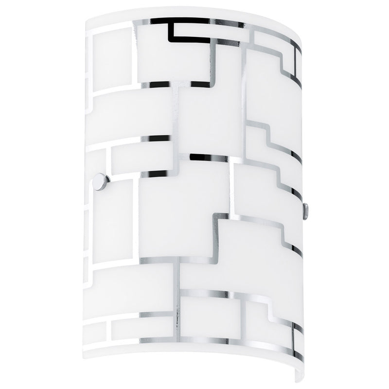 Eglo USA 92564A One Light Wall Sconce, Chrome