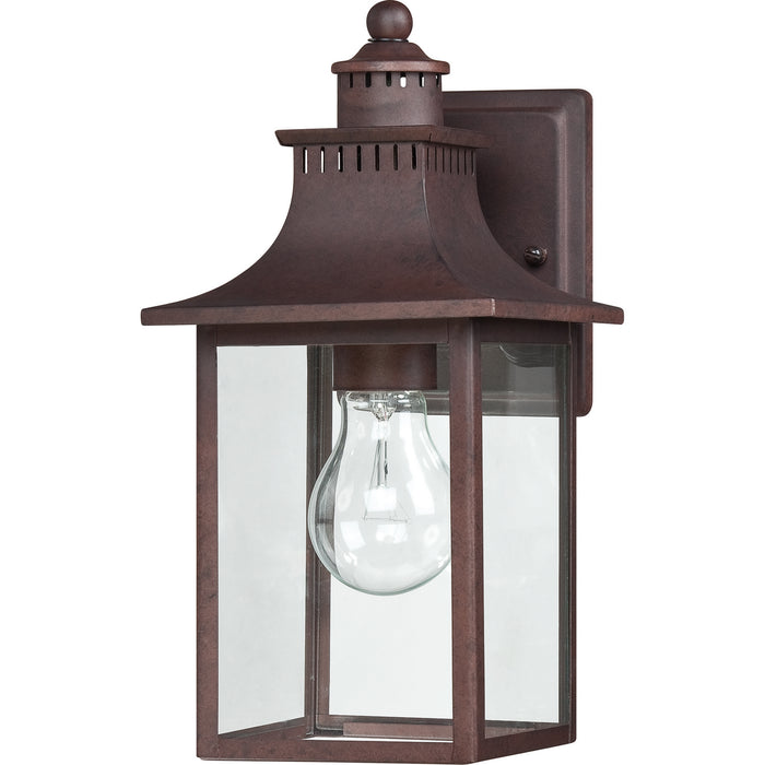 Quoizel CCR8406CU One Light Outdoor Wall Lantern, Copper Bronze