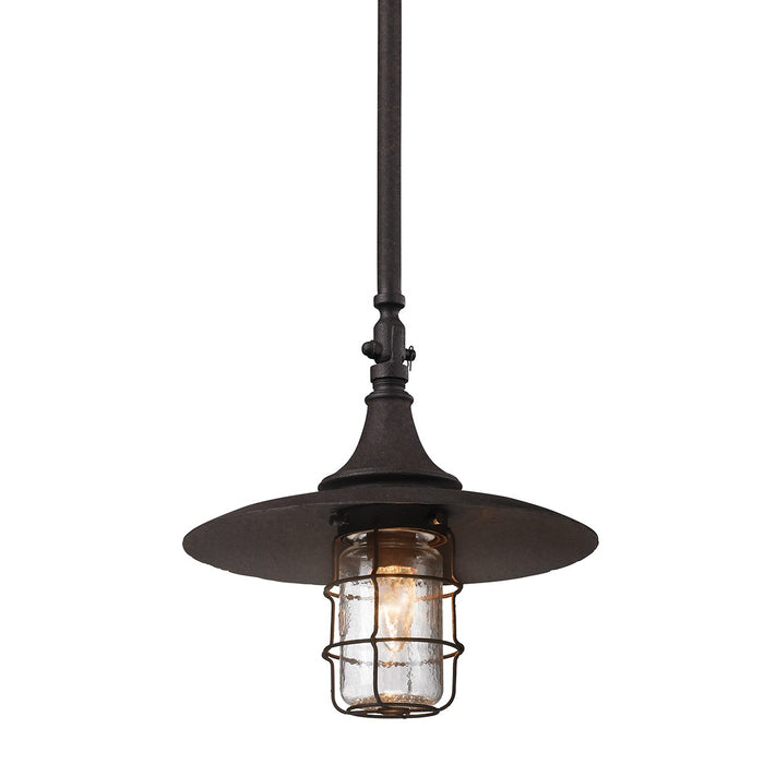 Troy Lighting F3228-HBZ One Light Hanging Lantern, Centennial Rust