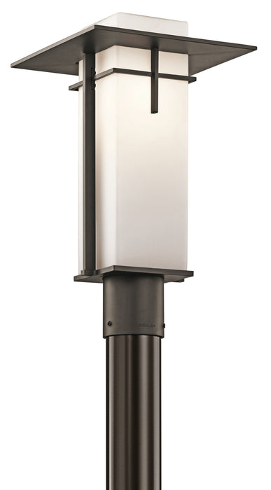 Kichler 49646OZ One Light Outdoor Post Mount, Olde Bronze