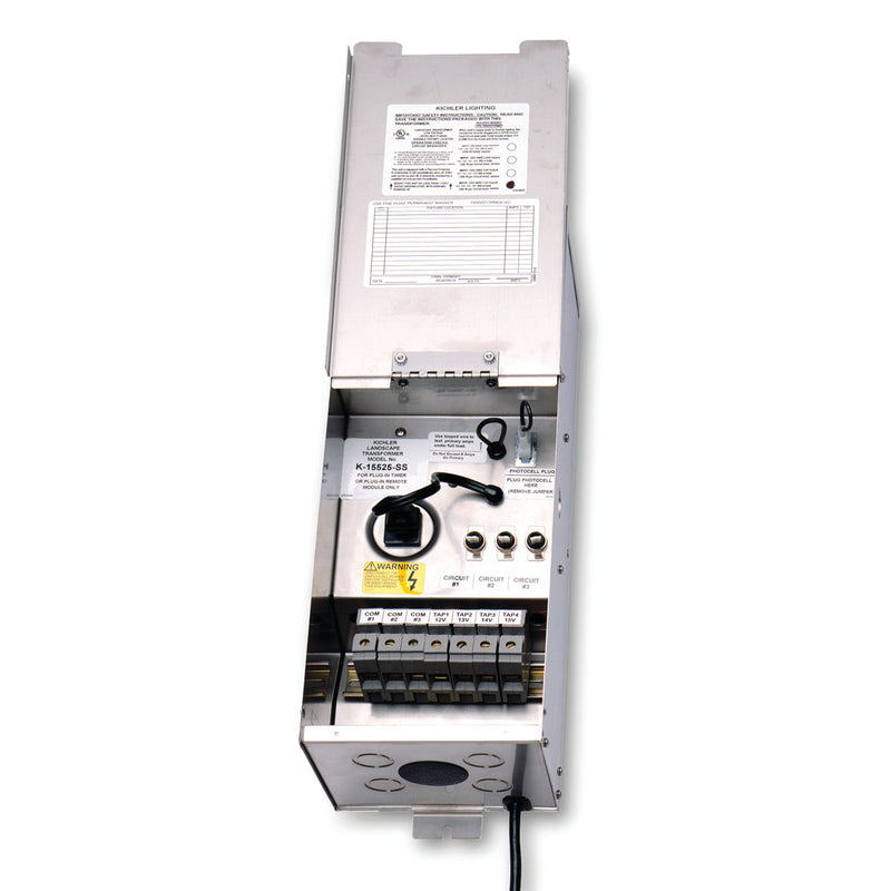 Kichler 15PR100SS Transformer, Stainless Steel