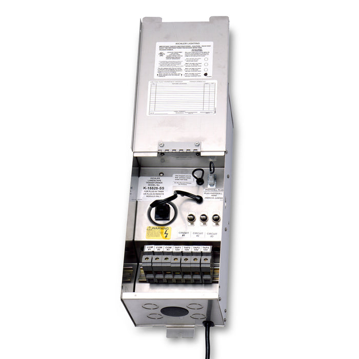 Kichler 15PR1200SS Transformer, Stainless Steel