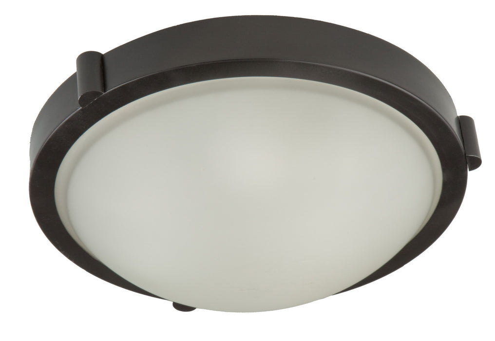 Artcraft AC2310OB One Light Flush Mount, Oil Rubbed Bronze
