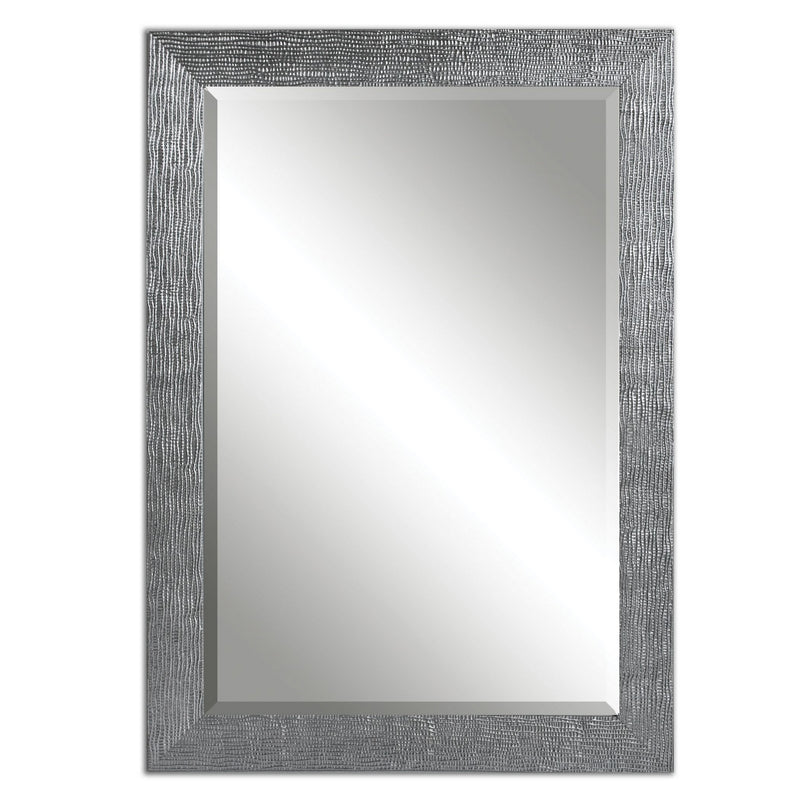 Uttermost 14604 Mirror, Silver w/Light Gray Glaze