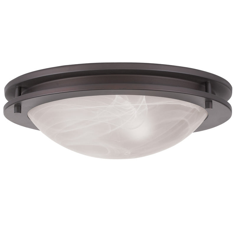 Livex Lighting 7058-07 Two Light Ceiling Mount, Bronze