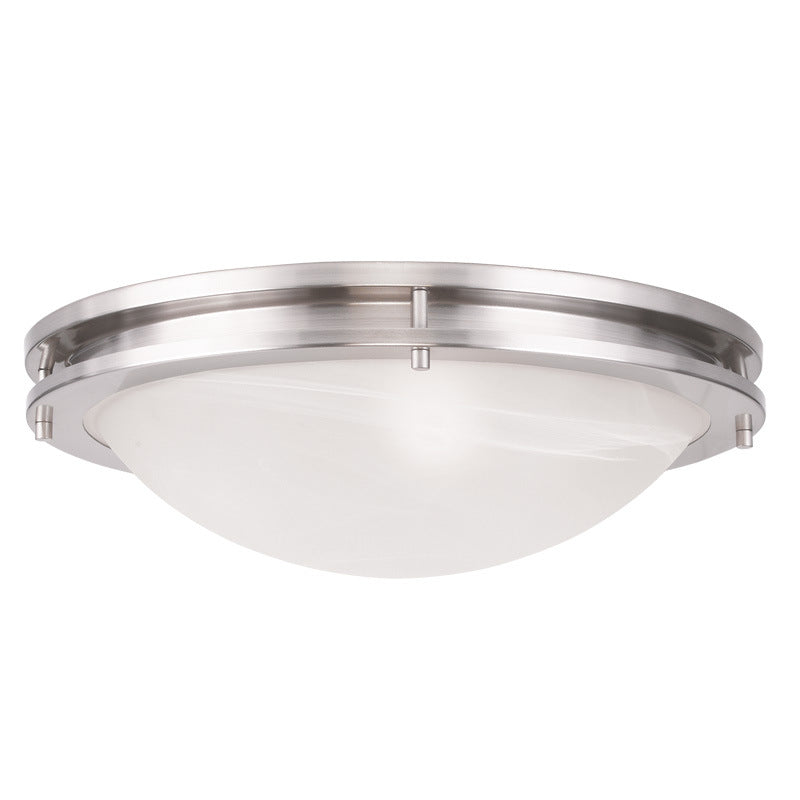 Livex Lighting 7059-91 Three Light Ceiling Mount, Brushed Nickel