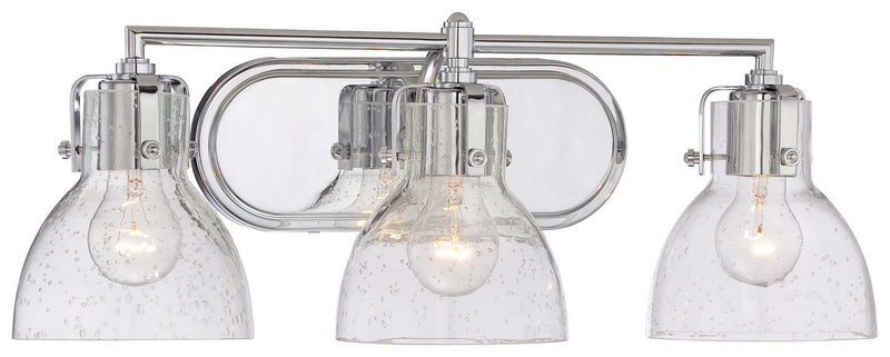 Minka-Lavery 5723-77 Three Light Bath, Chrome