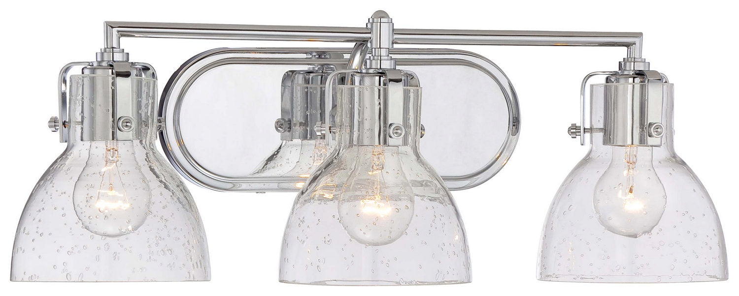 Minka-Lavery 5723-77 Three Light Bath, Chrome
