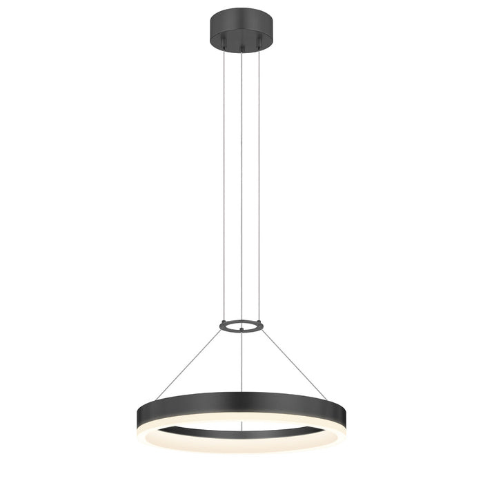 Sonneman 2313.25 LED Pendant, Satin Black (Display - Final Sale)