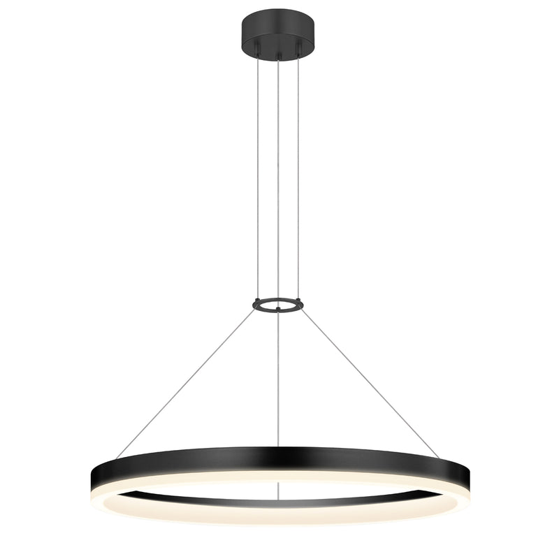 Sonneman 2315.25 LED Pendant, Satin Black