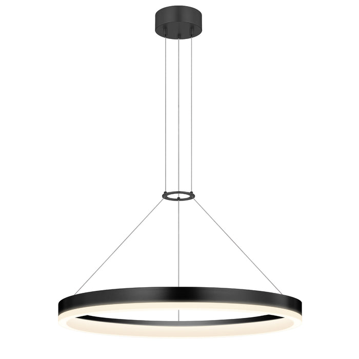 Sonneman 2315.25 LED Pendant, Satin Black