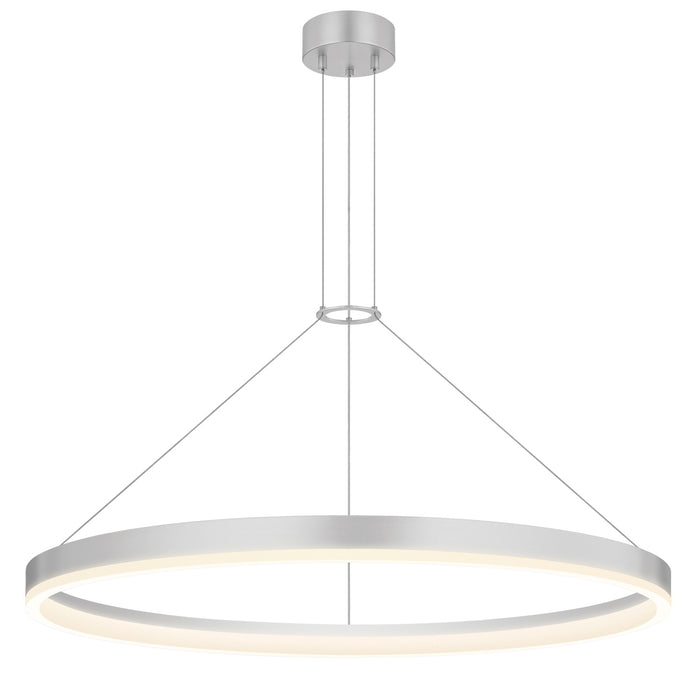 Sonneman 2317.16 LED Pendant, Bright Satin Aluminum
