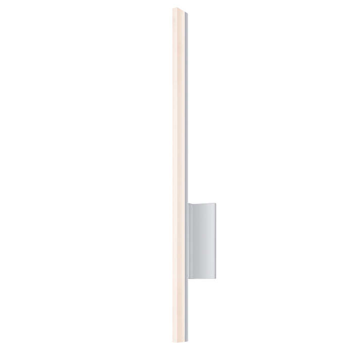 Sonneman 2340.16-DIM LED Wall Sconce, Bright Satin Aluminum