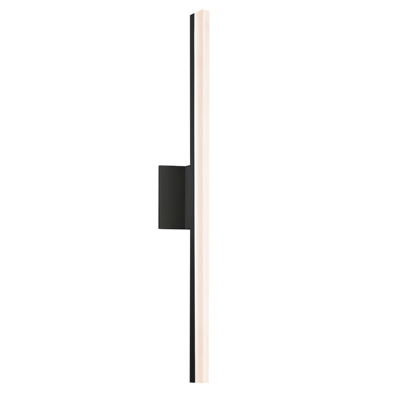 Sonneman 2342.25-DIM LED Wall Sconce, Satin Black
