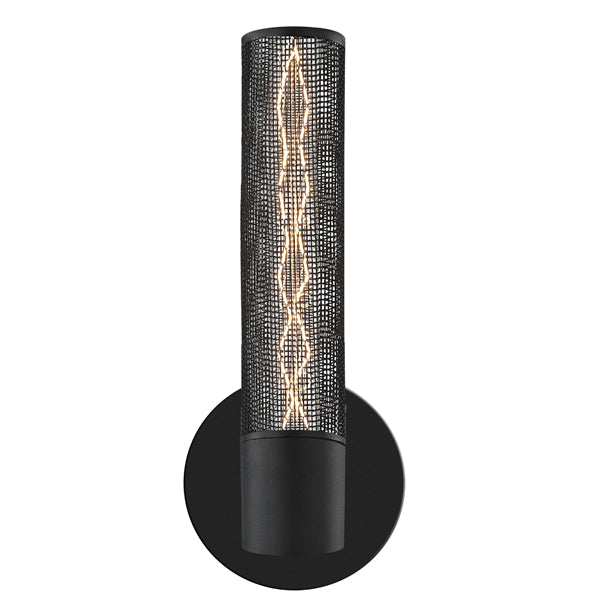 Sonneman 4942.97 One Light Wall Sconce, Textured Black
