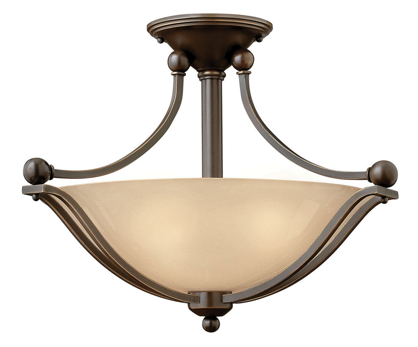 Hinkley 4651OB-LED LED Semi-Flush Mount, Olde Bronze
