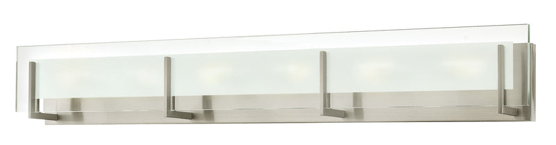 Hinkley 5656BN Six Light Bath, Brushed Nickel