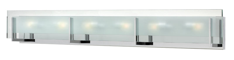 Hinkley 5656CM Six Light Bath, Chrome