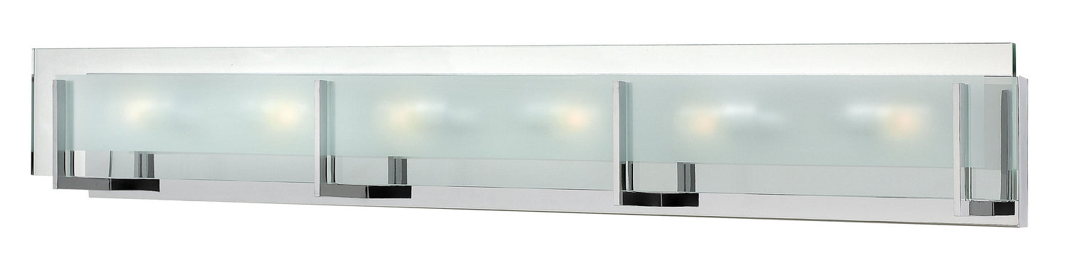 Hinkley 5656CM Six Light Bath, Chrome