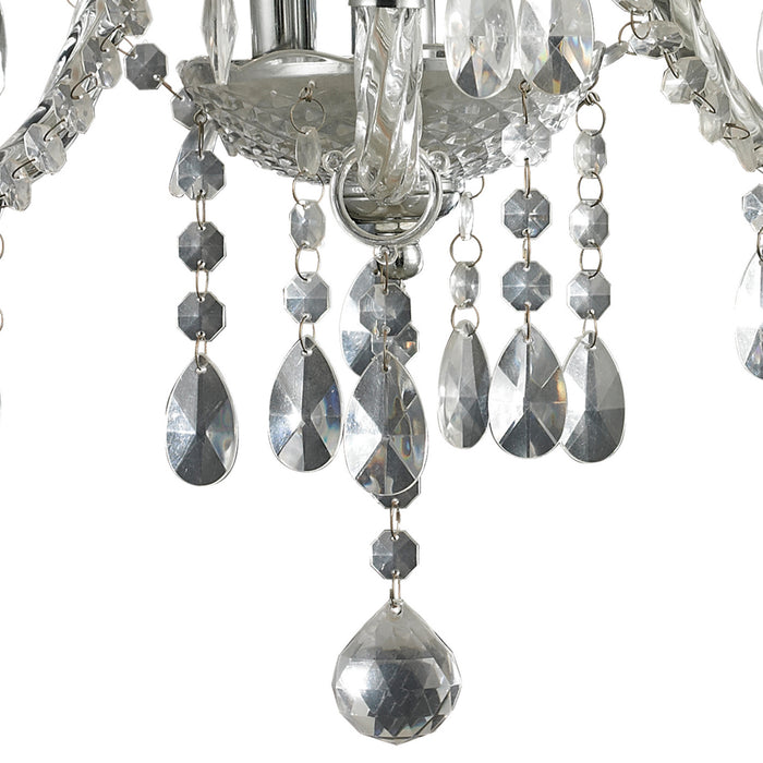 ELK Home 144-015 Three Light Chandelier, Clear