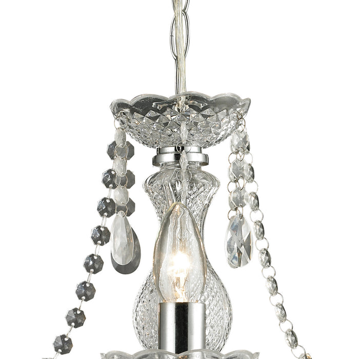 ELK Home 144-015 Three Light Chandelier, Clear