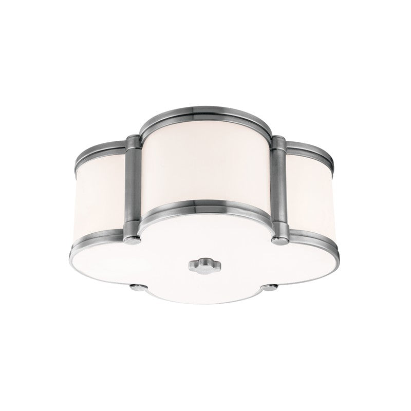 Hudson Valley 1212-PN Two Light Flush Mount, Polished Nickel