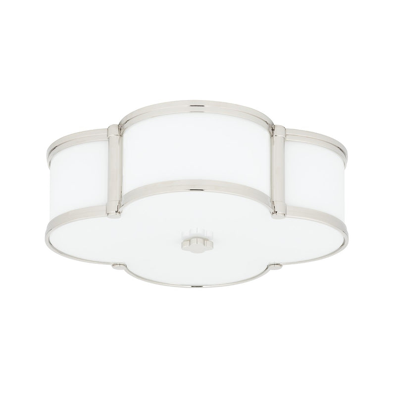 Hudson Valley 1216-PN Three Light Flush Mount, Polished Nickel