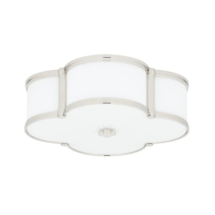 Hudson Valley 1216-PN Three Light Flush Mount, Polished Nickel