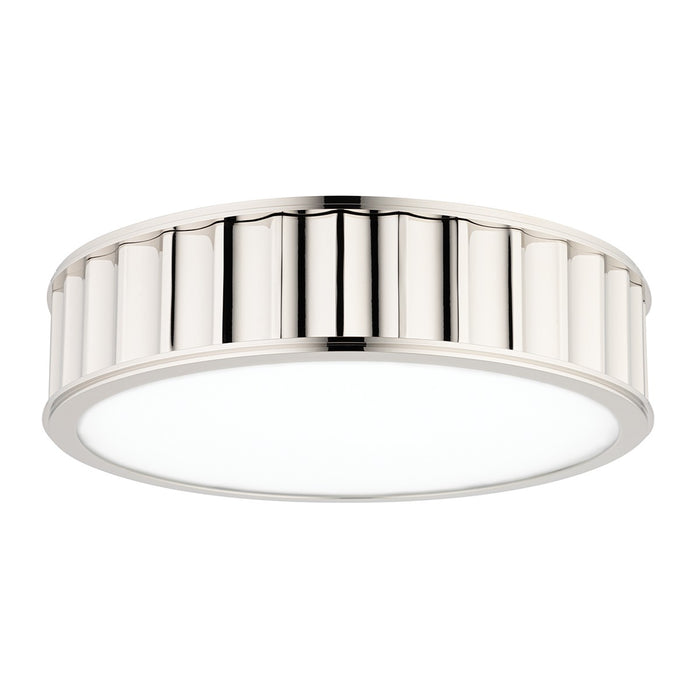 Hudson Valley 912-PN Three Light Flush Mount, Polished Nickel