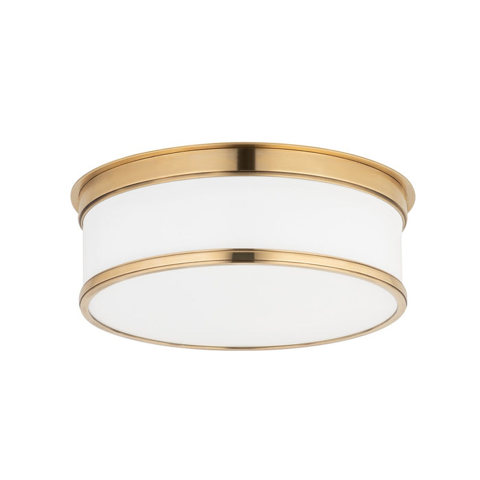 Hudson Valley 712-AGB Two Light Flush Mount, Aged Brass