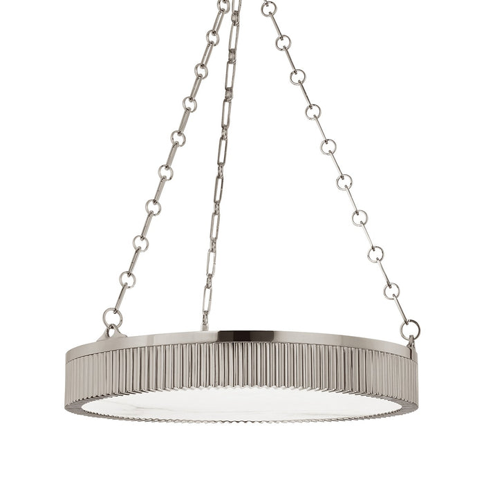 Hudson Valley 522-AN Five Light Chandelier, Antique Nickel