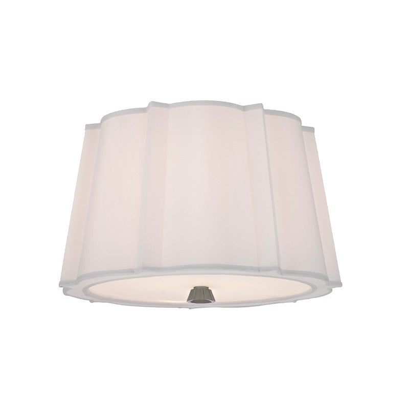 Hudson Valley 4817-PN Two Light Flush Mount, Polished Nickel