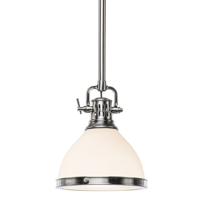 Hudson Valley 2621-SN One Light Pendant, Satin Nickel