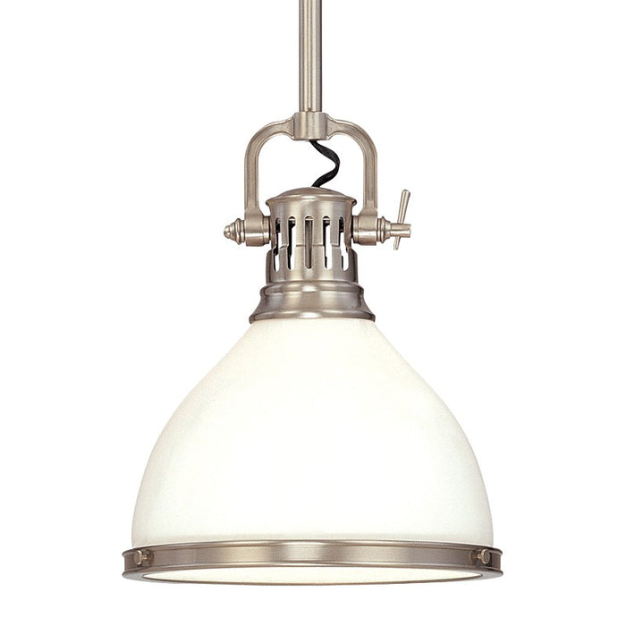 Hudson Valley 2623-SN One Light Pendant, Satin Nickel